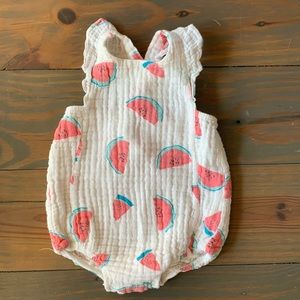 Watermelon bubble with adjustable straps